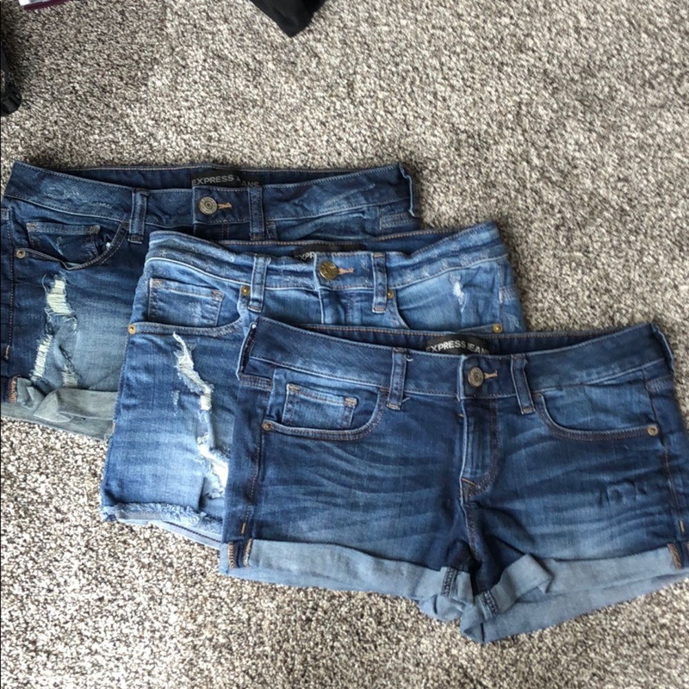 BUNDLE ✨ Express denim shorts